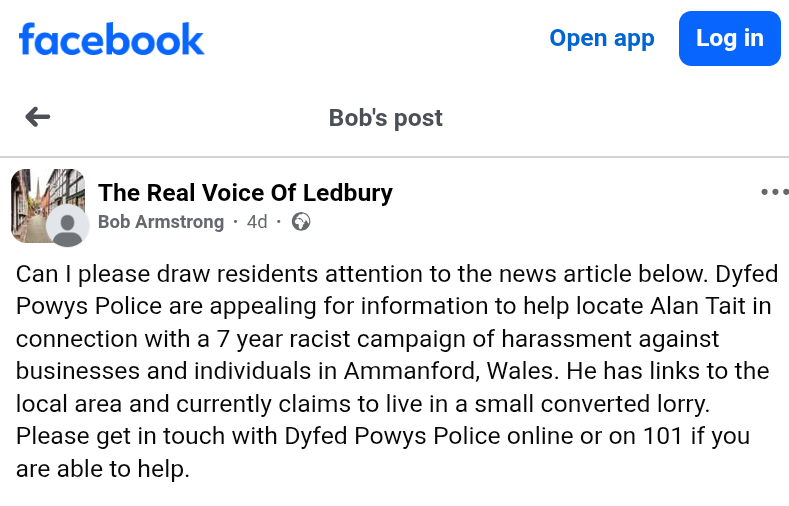 
Bob Armstrong post 1