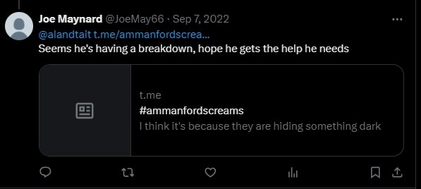 Joe Maynard comment 2