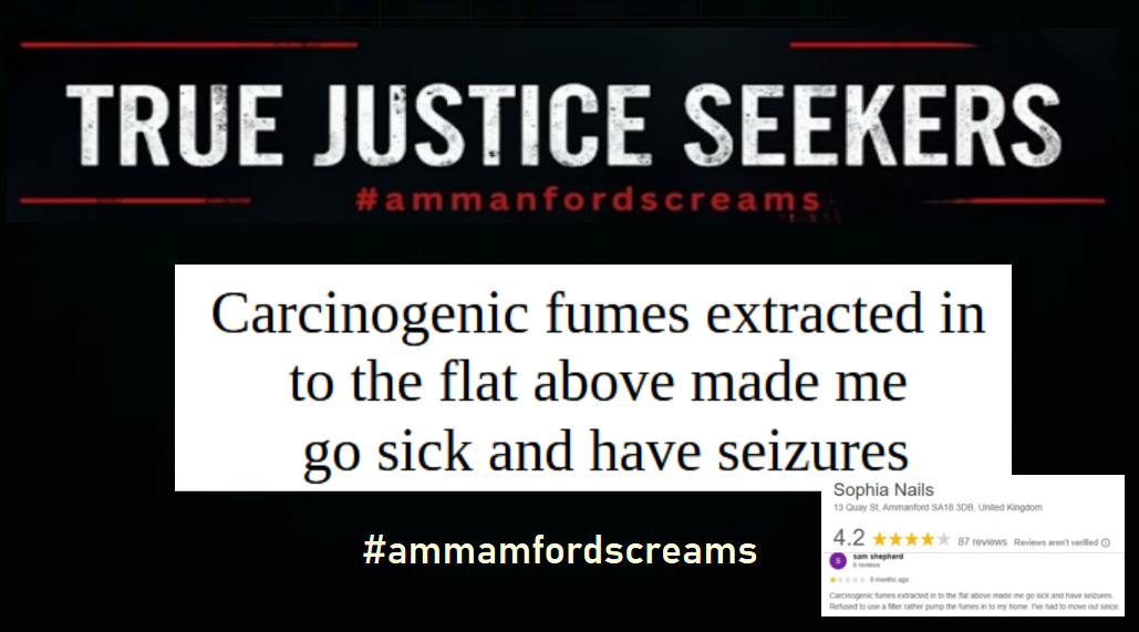 Carcinogenic fumes comment